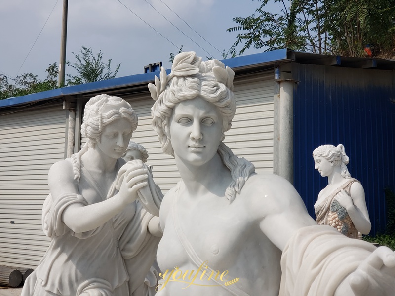 Marble Apollo Bathing Sculpture for Sale 1