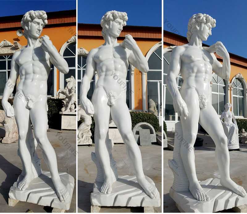 garden marble david statue for sale