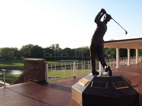 golf statue for garden