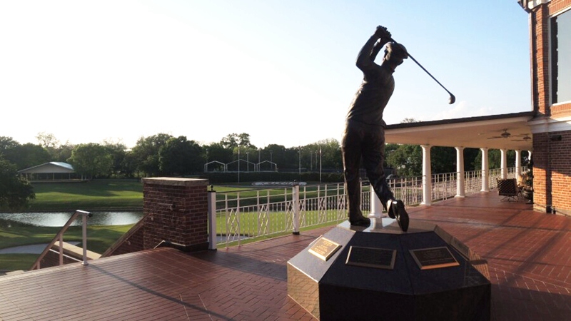 golf statue for garden