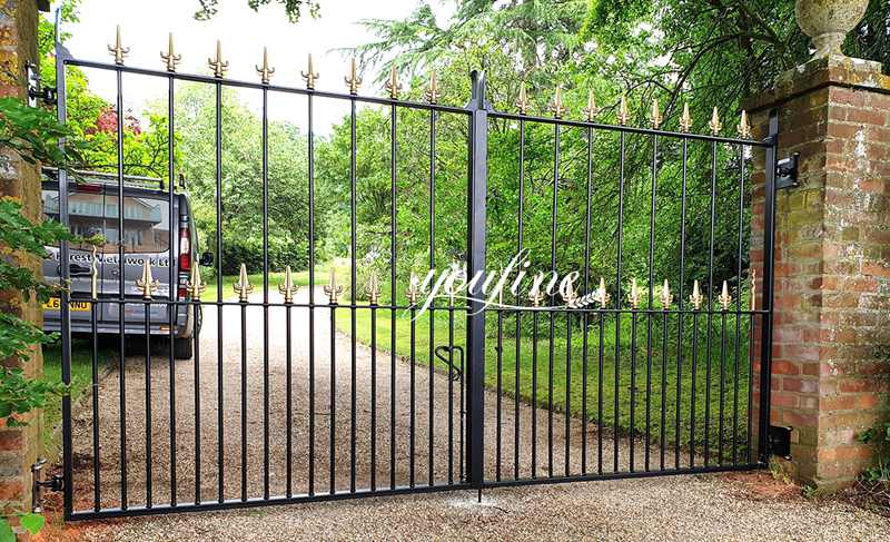 iron simple gates-YouFine Sculpture