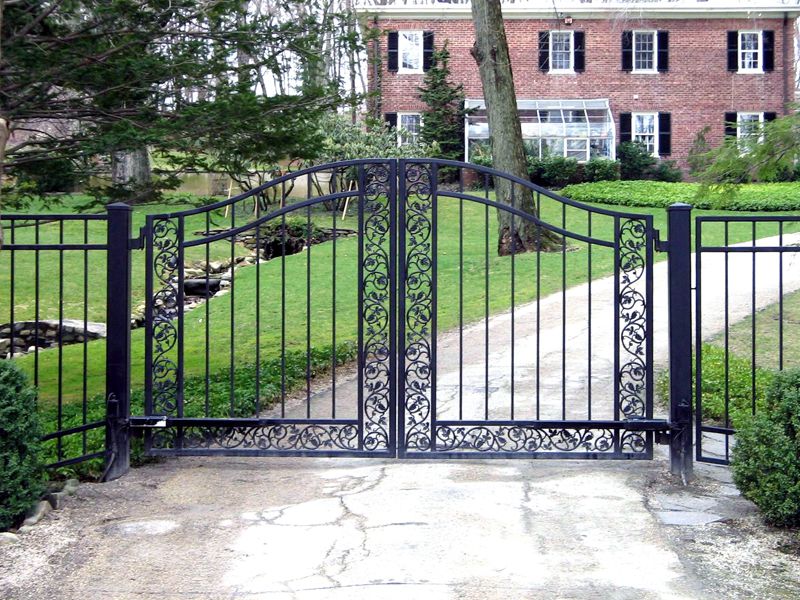 iron wrought gate