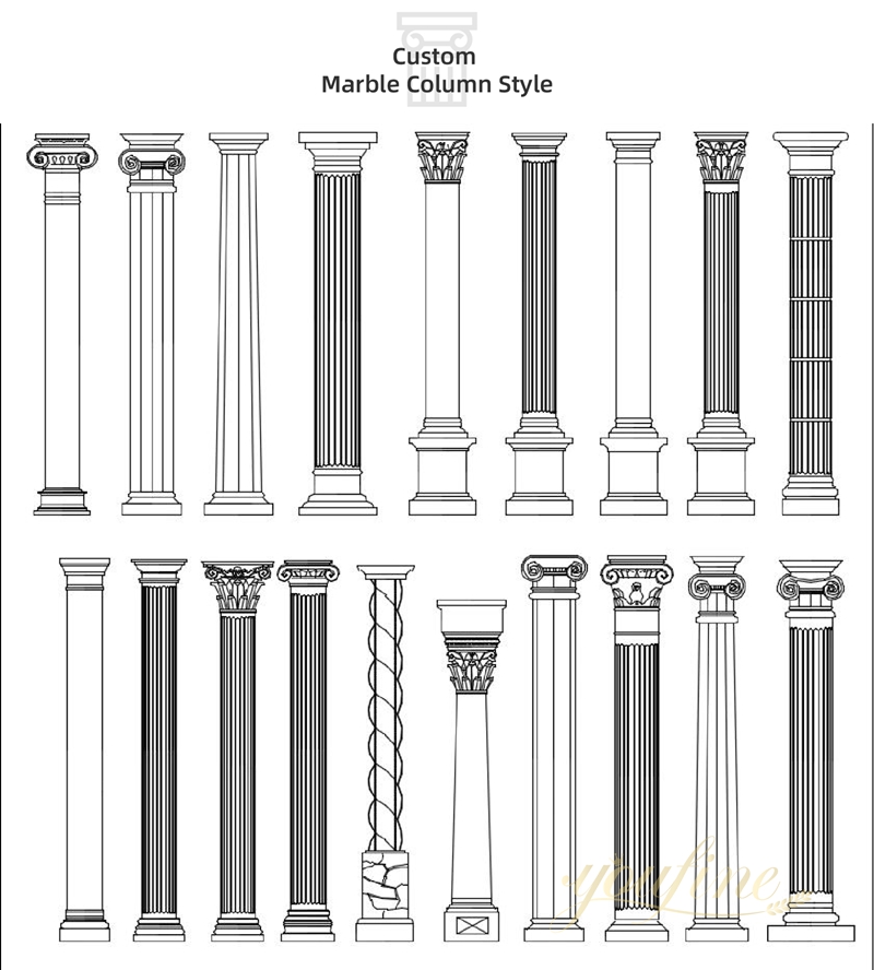 marble column