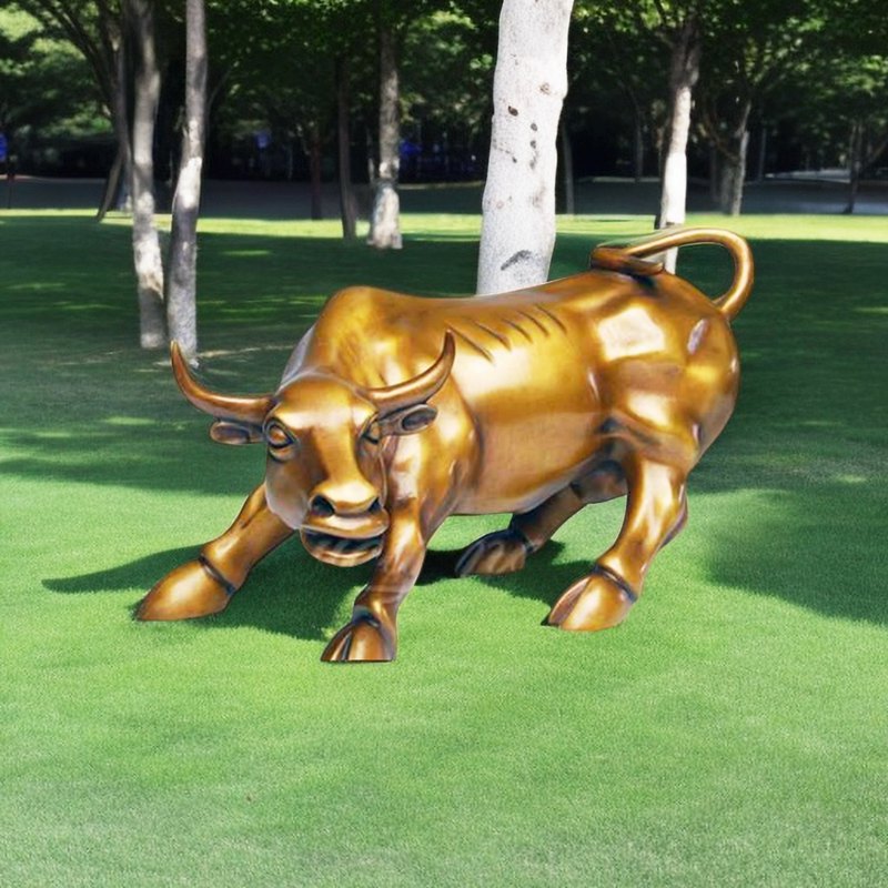 wall street bull statue