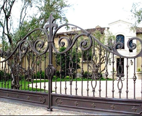 wrought iron gates designs