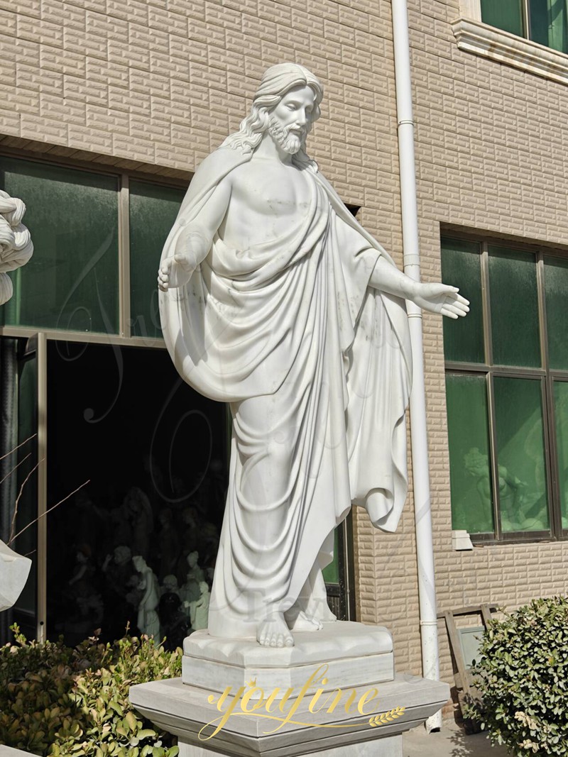 life size marble jesus statue