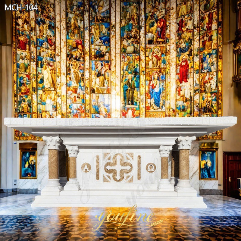 natural Marble Catholic High Altar