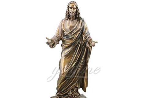 Meditating Christian Jesus Statue for Church