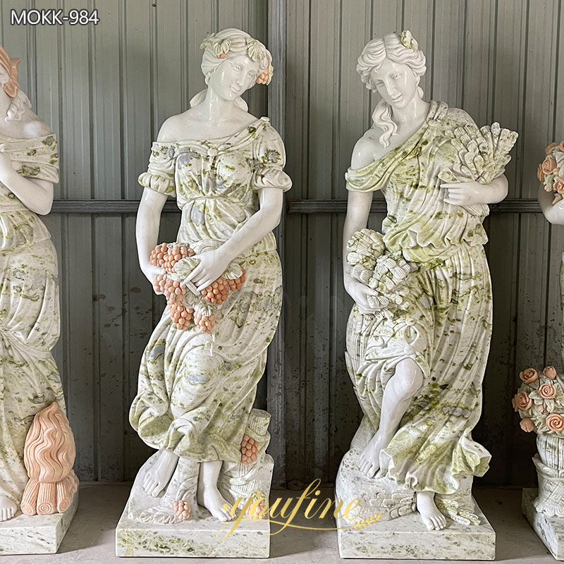 Four Seasons Marble Statues