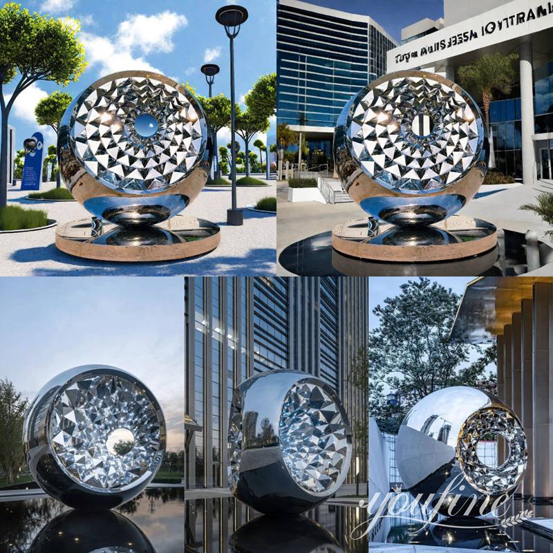 outdoor large modern sculpture for sale