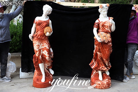 Full-Size-Multi-Color-Marble-Woman-Female-Statues-Lady-Sculpture-on-Discount-for-Sale-4