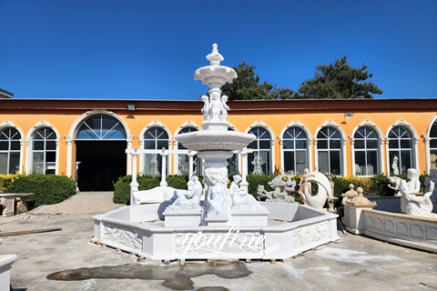 large outdoor fountains