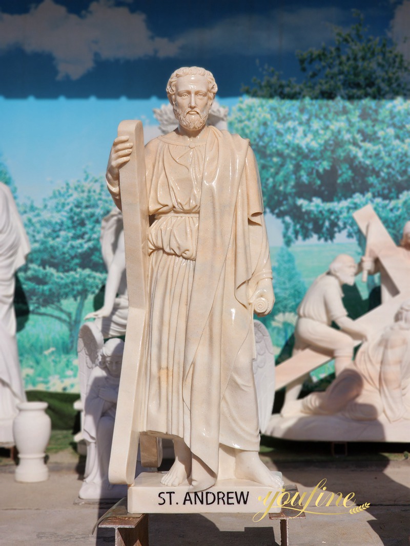 Marble Saint Andrew Statue - YouFine