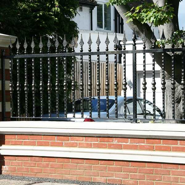 henley wall iron fence for sale