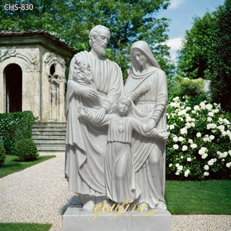 Holy Family Sculpture Famous Religious Outdoor Decor Supplier CHS-830