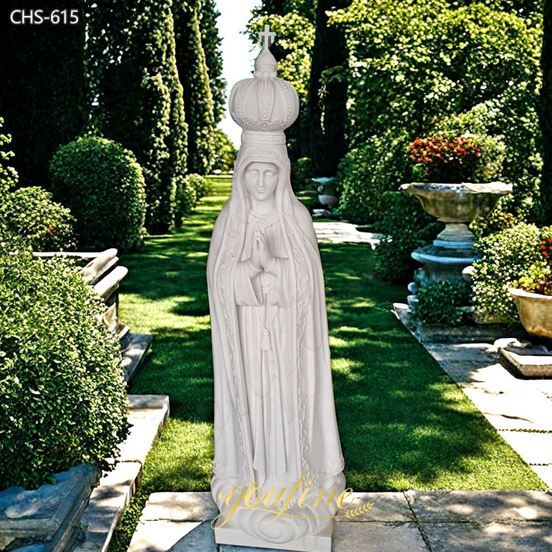 Our Lady of Fatima Outdoor Garden Statue for Sale