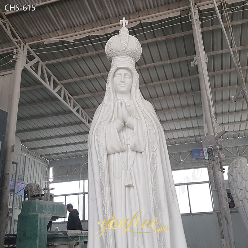 our lady of fatima statue details