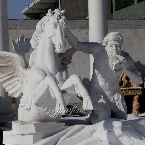 World most famous large trevi fountains replica in pure white marble for our american friend--MOKK-87