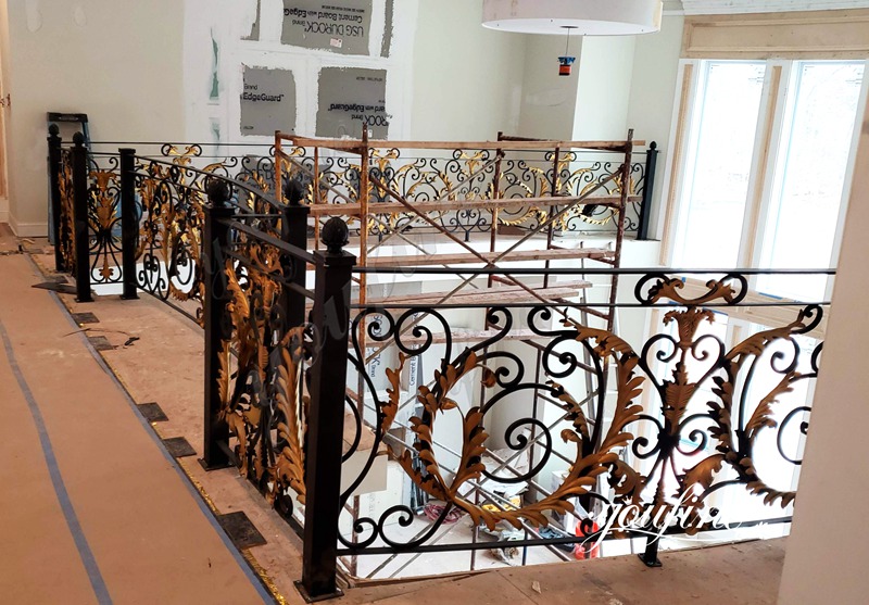 decorative iron railing