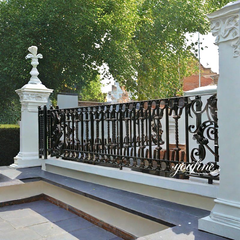 iron railing design for home