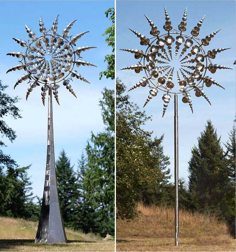 Buy Modern Metal Sculpture Wind Sculptures Design Replica for