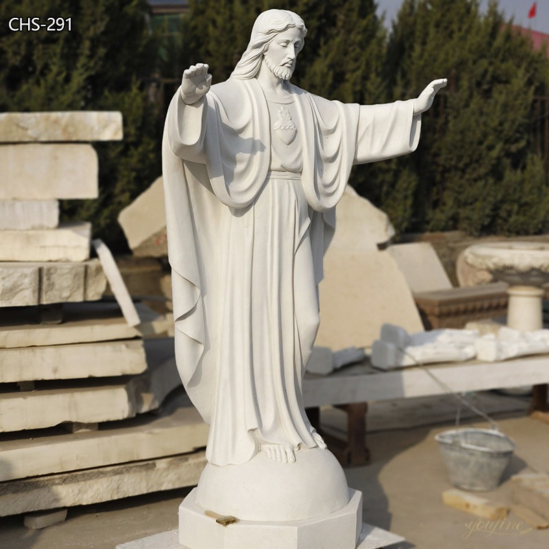 Famous Marble Jesus Statue with Angels Design for Church from Singapore ...