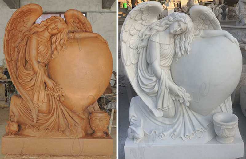 angel-heart-headstone-monument-for-sale