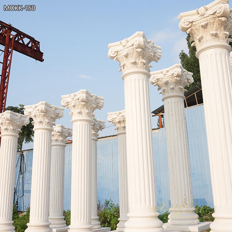 White House Exterior Front Porch Columns