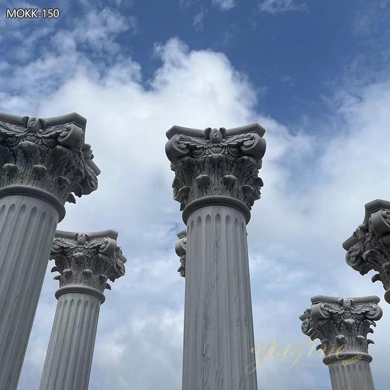 White House Exterior Front Porch Columns