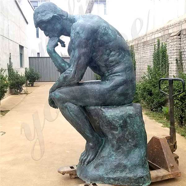 Bronze the Thinker Statue Auguste Rodin Sculpture Replica for Sale