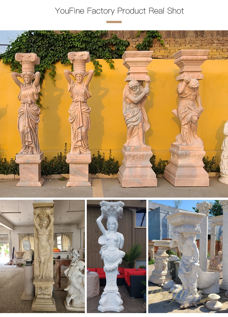 marble statue column