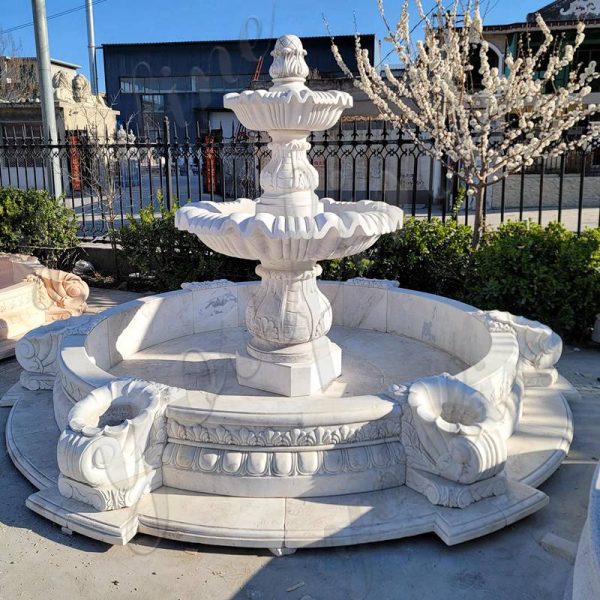 three tiered fountain