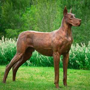 great dane outdoor statues