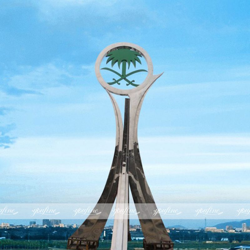 customized Saudi Arabia Themed landscape Sculpture