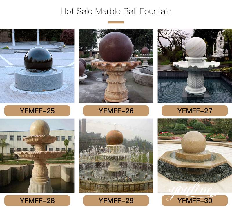 ball water feature-YouFine Sculpture