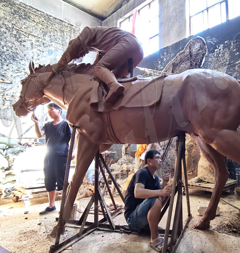 horse sculpture Clay Model