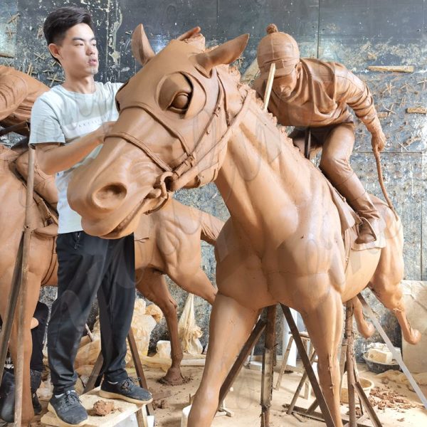 horse statue Exquisite Clay Models