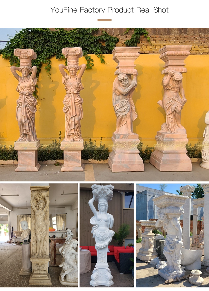 marble statue columns