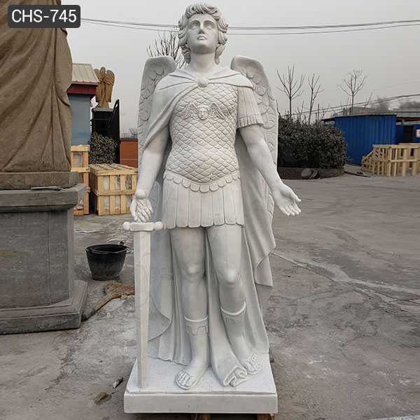 Life Size Famous Archangel Of Saint Michael Outdoor Marble, 59% OFF