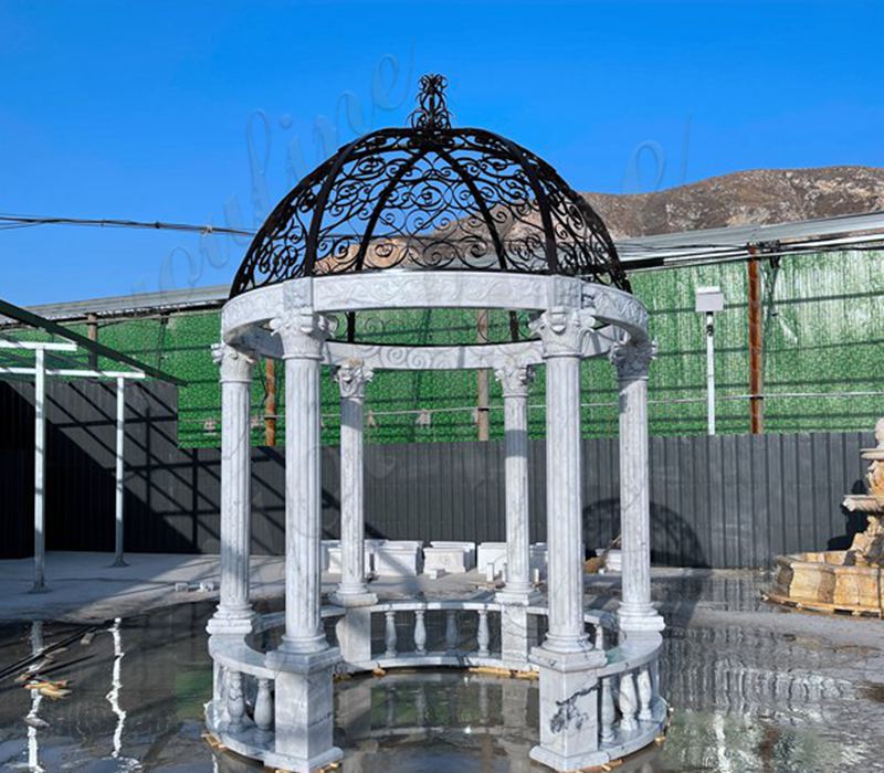 large marble gazebo for sale 