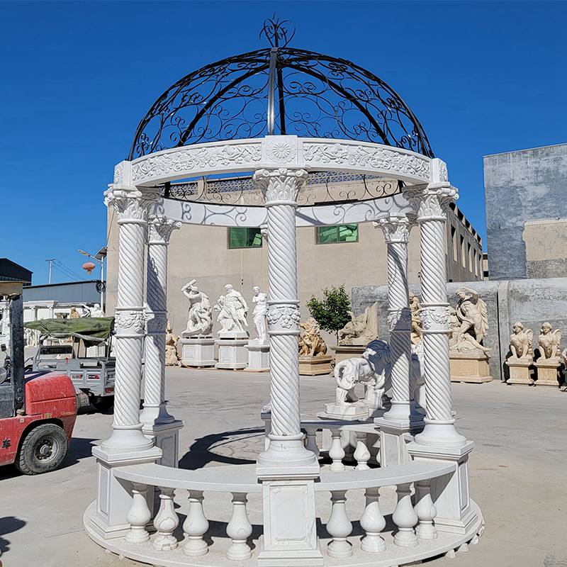 large marble gazebo for sale 