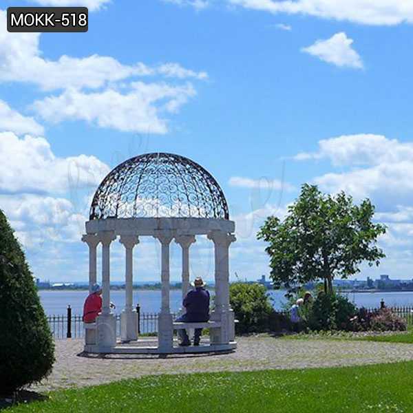 high quality white marble gazebo