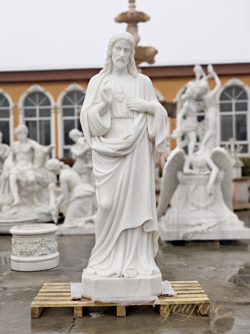 Life Size Sacred Heart of Jesus Christ Statue 