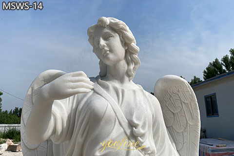 Life-Size-Outdoor-Marble-Angel-Sculpture-for-Sale-1