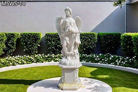 Life Size Outdoor Marble Sant Angelo Statue