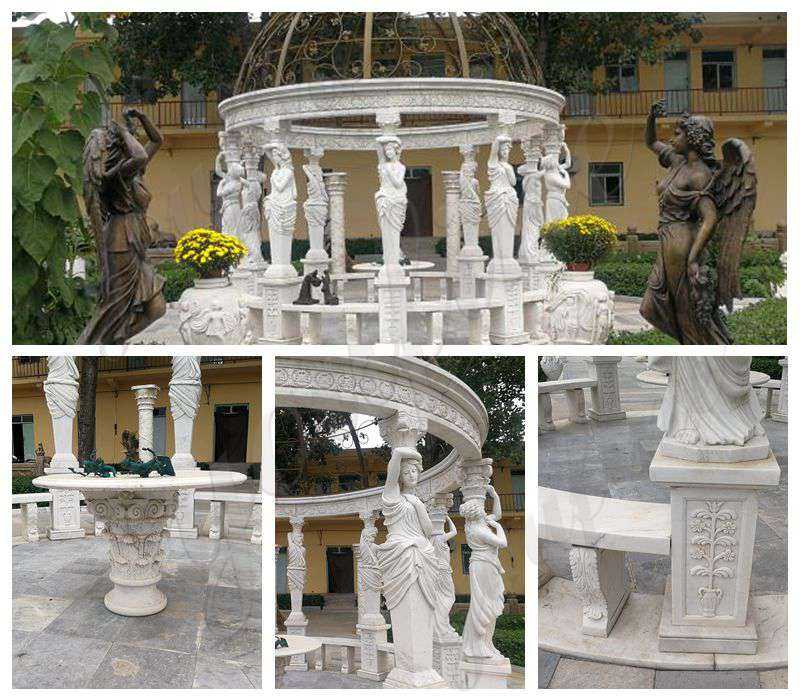 greek marble gazebo