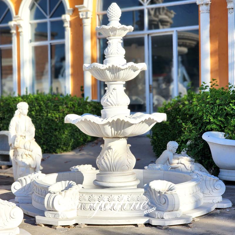 marble fountain