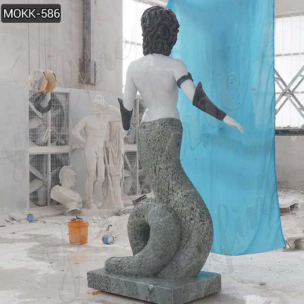 Custom Made Large Greek Medusa Marble Statue