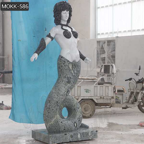 Large Greek Medusa Marble Statue for Sale MOKK-586