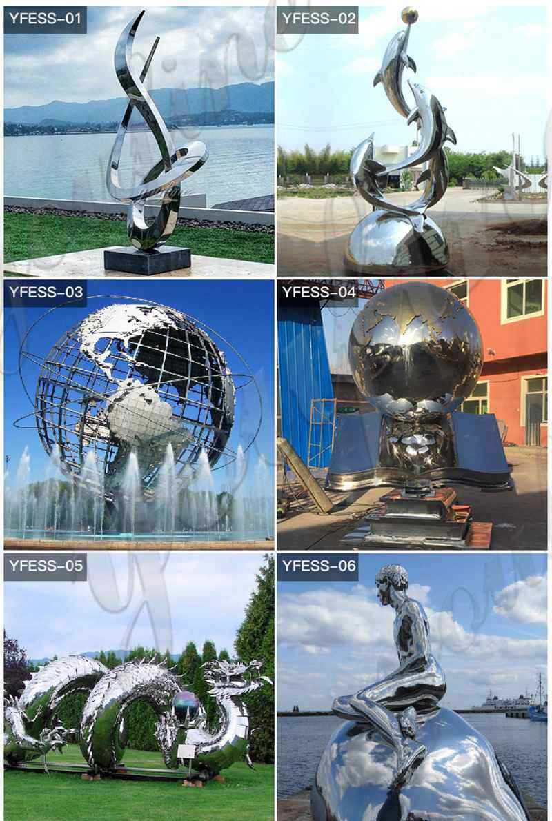 Modern Abstract Stainless Steel Sculpture Supplier